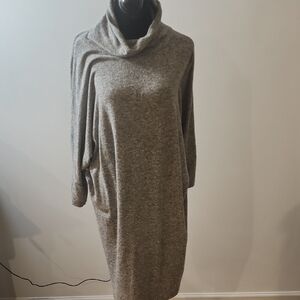 Gray Women's Sweater Dress